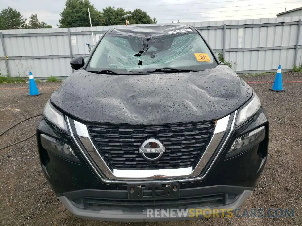 5 Photograph of a damaged car 5N1AT3AB5NC713426 NISSAN ROGUE 2022