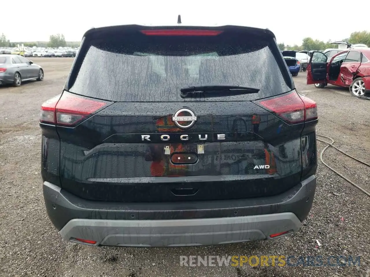 6 Photograph of a damaged car 5N1AT3AB5NC713426 NISSAN ROGUE 2022