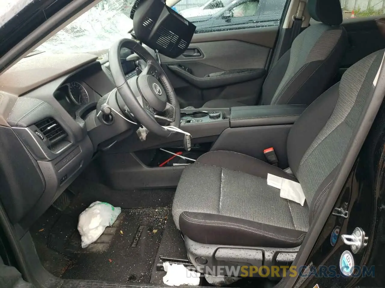 7 Photograph of a damaged car 5N1AT3AB5NC713426 NISSAN ROGUE 2022