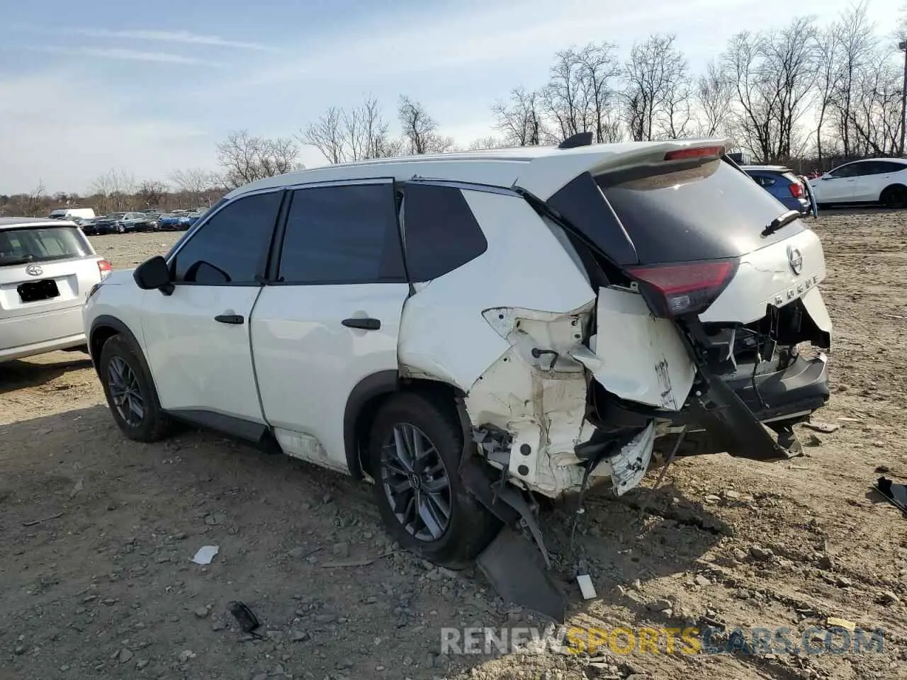2 Photograph of a damaged car 5N1BT3AA0NC704712 NISSAN ROGUE 2022