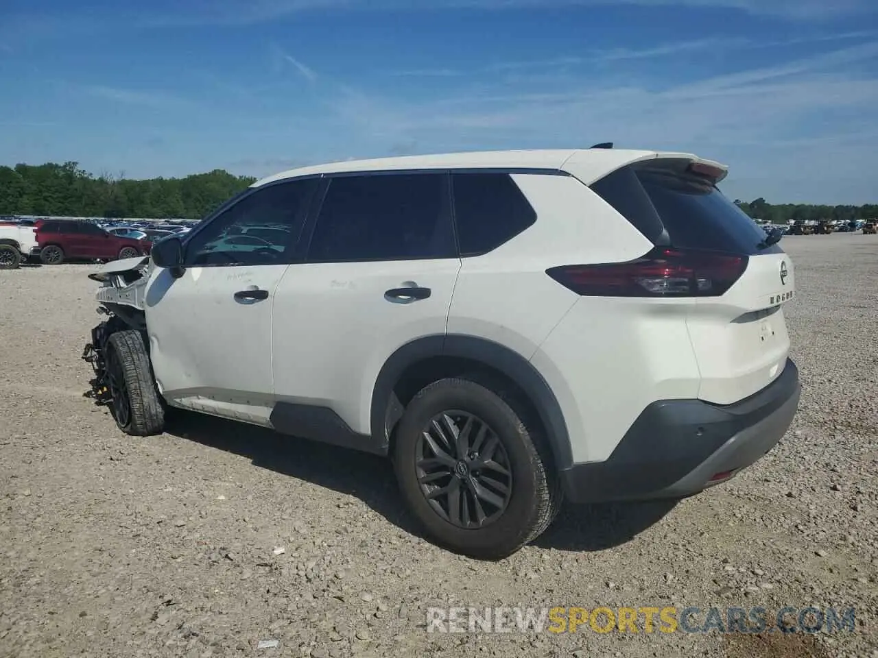 2 Photograph of a damaged car 5N1BT3AA1NC703987 NISSAN ROGUE 2022