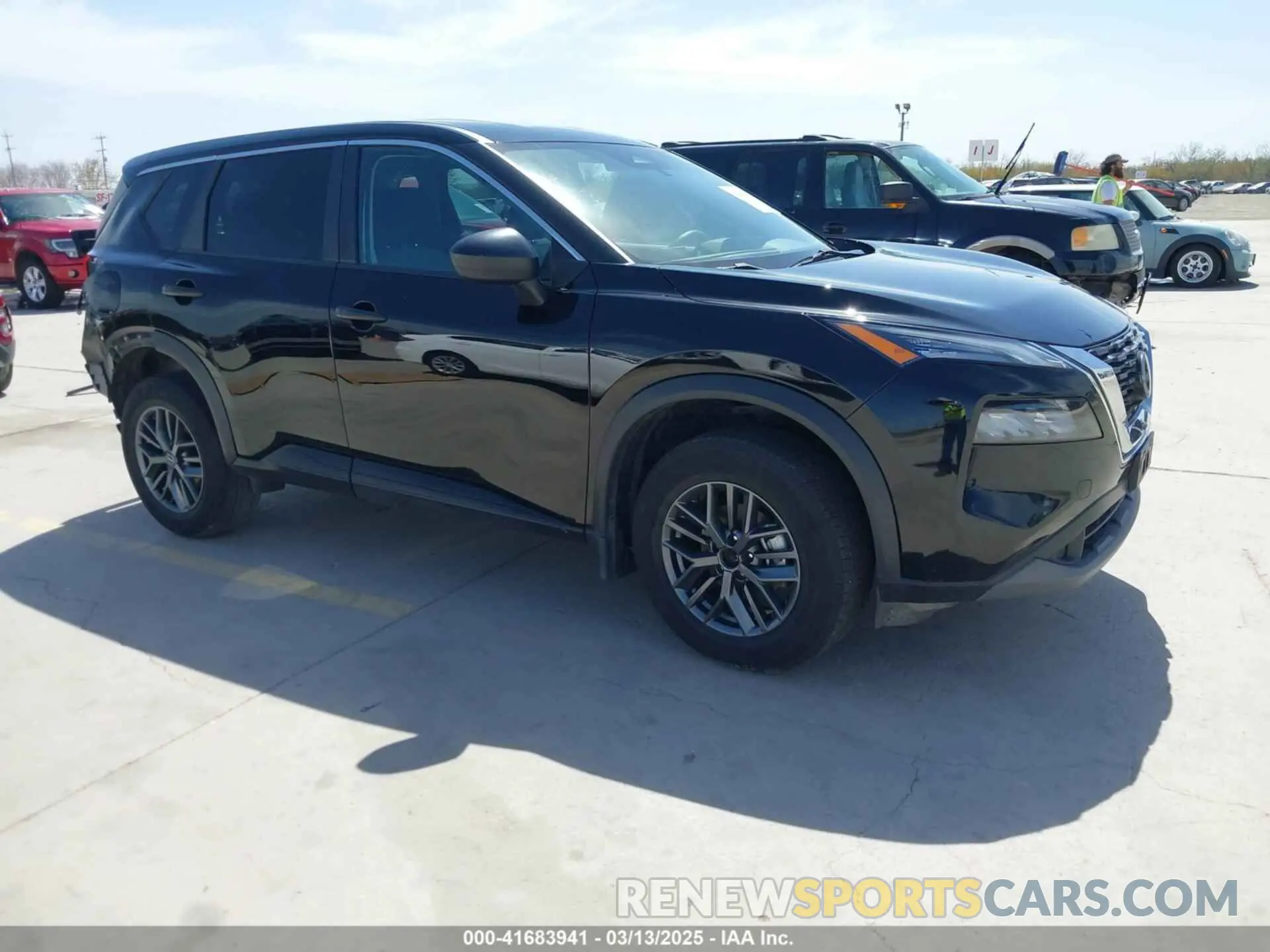1 Photograph of a damaged car 5N1BT3AA2NC729031 NISSAN ROGUE 2022