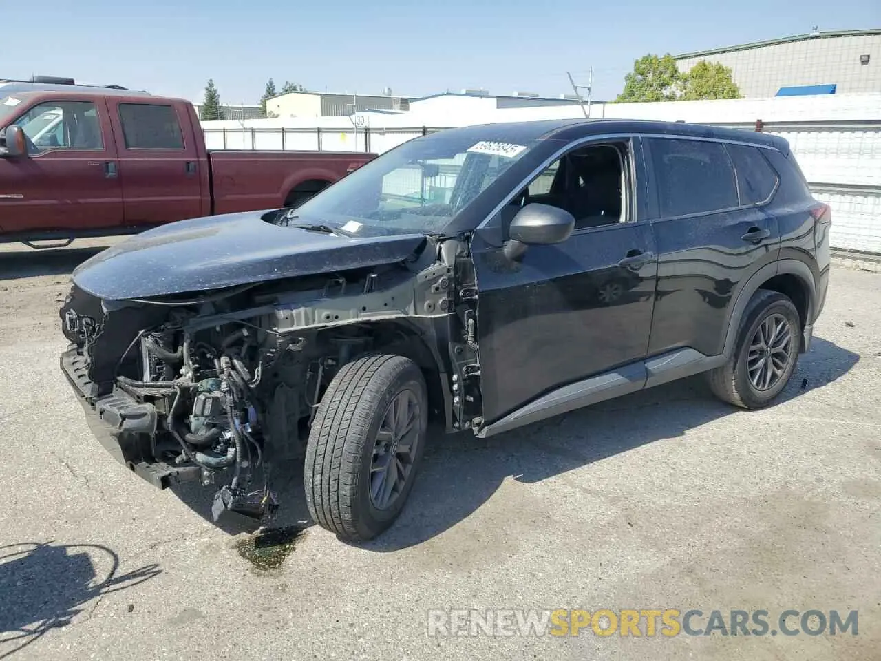 1 Photograph of a damaged car 5N1BT3AA4NC674226 NISSAN ROGUE 2022