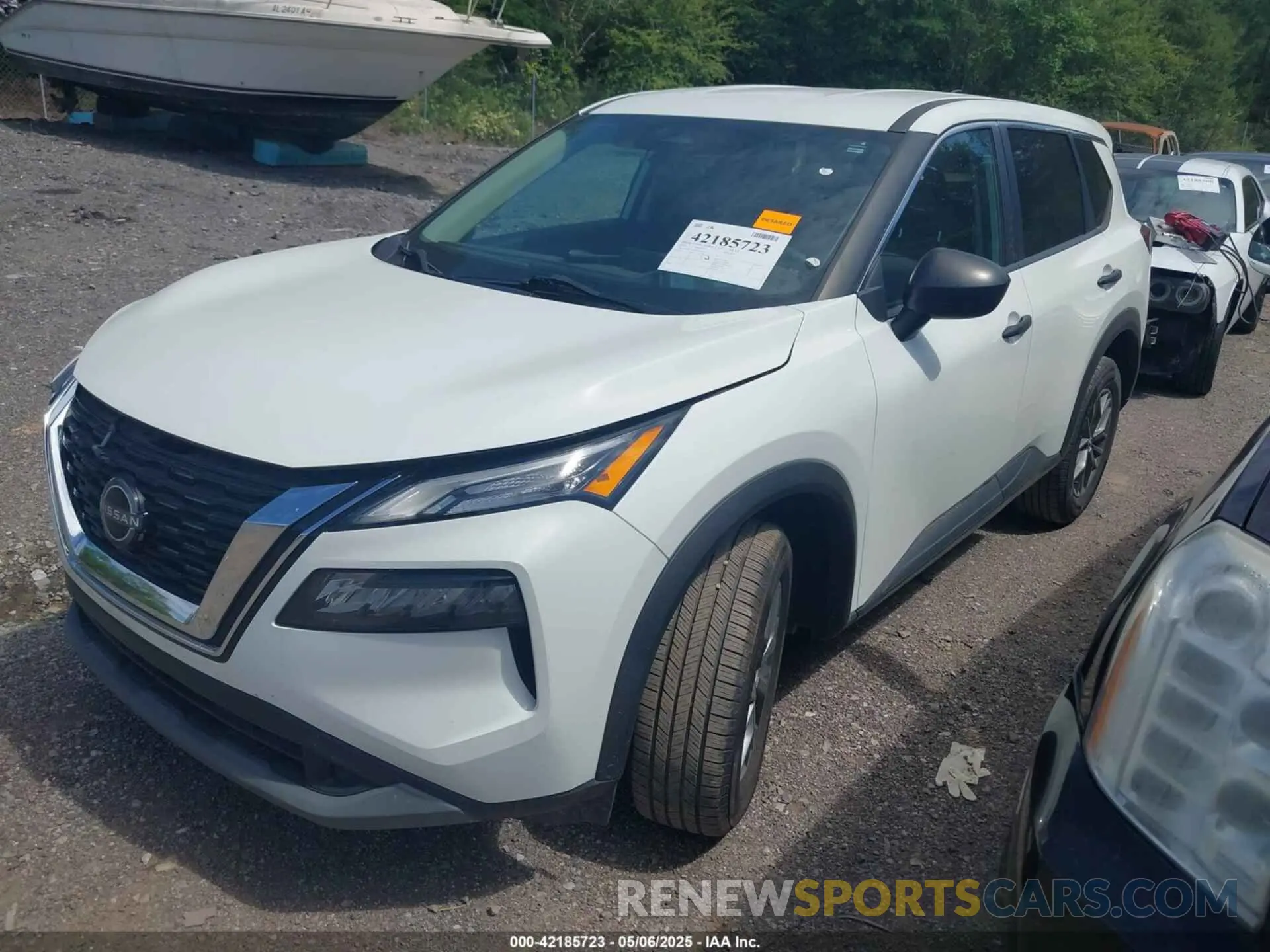 2 Photograph of a damaged car 5N1BT3AA7NC706554 NISSAN ROGUE 2022
