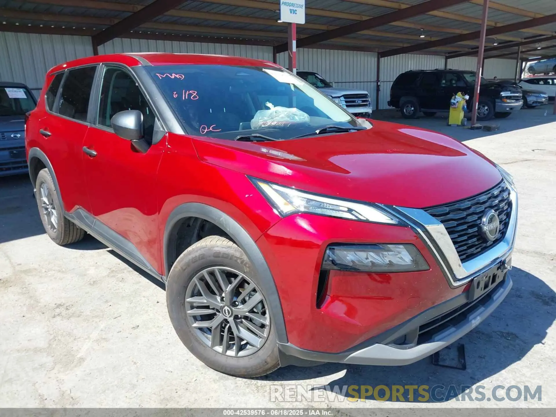 1 Photograph of a damaged car 5N1BT3AA8NC673628 NISSAN ROGUE 2022