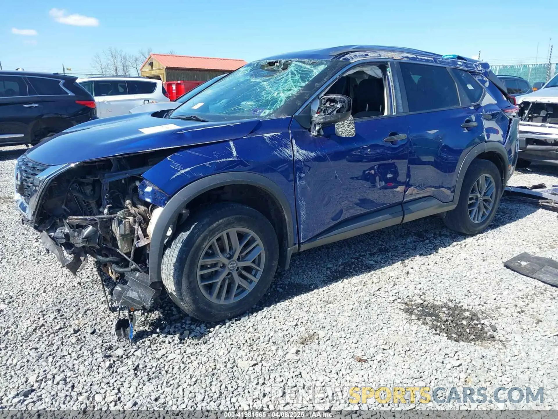 2 Photograph of a damaged car 5N1BT3AA9NC685416 NISSAN ROGUE 2022