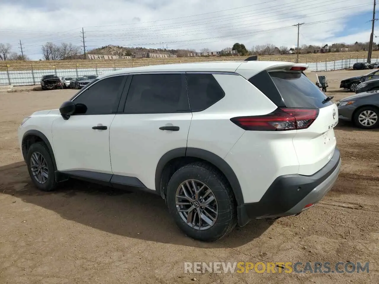 2 Photograph of a damaged car 5N1BT3AB2NC674895 NISSAN ROGUE 2022