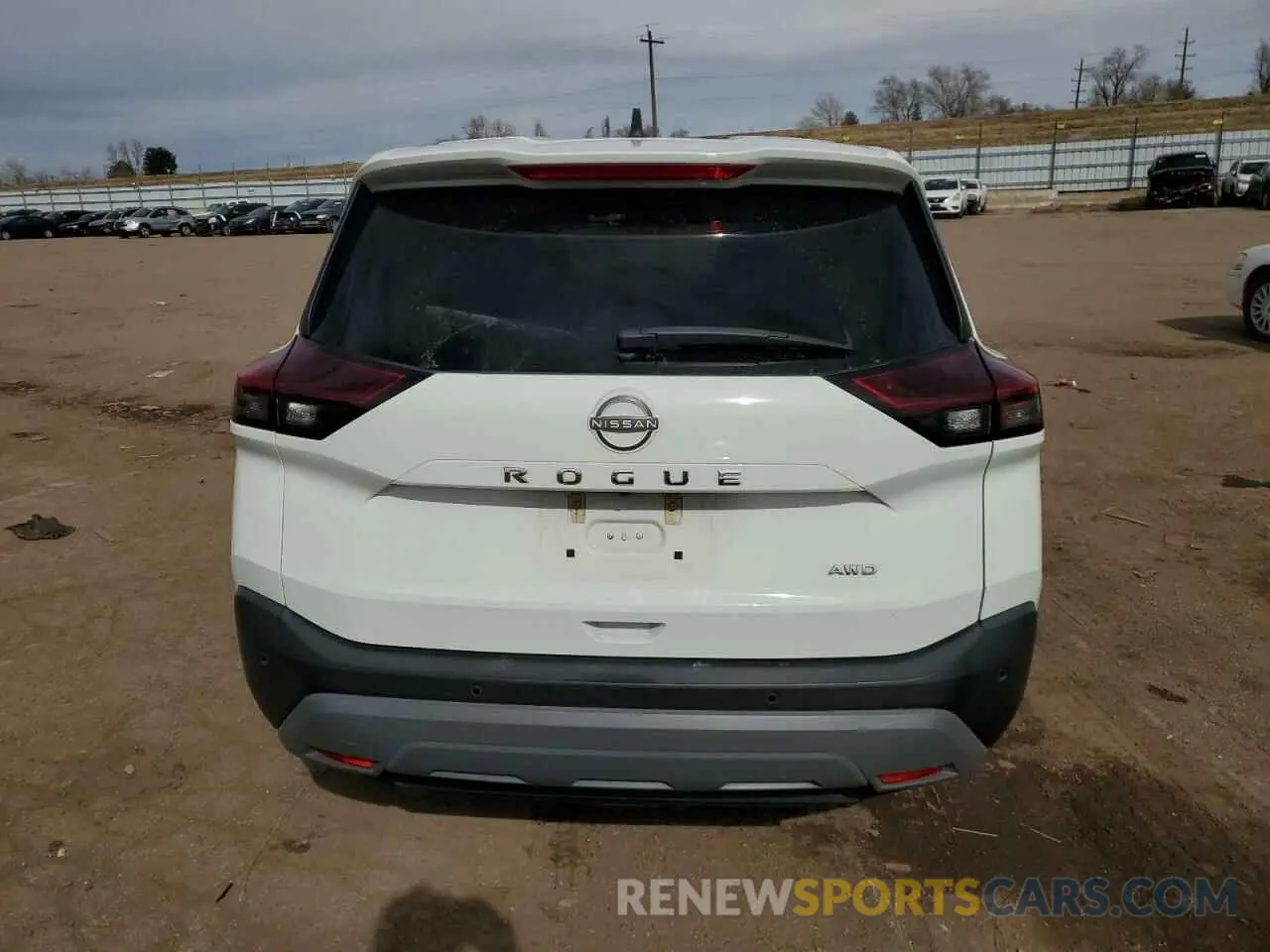6 Photograph of a damaged car 5N1BT3AB2NC674895 NISSAN ROGUE 2022