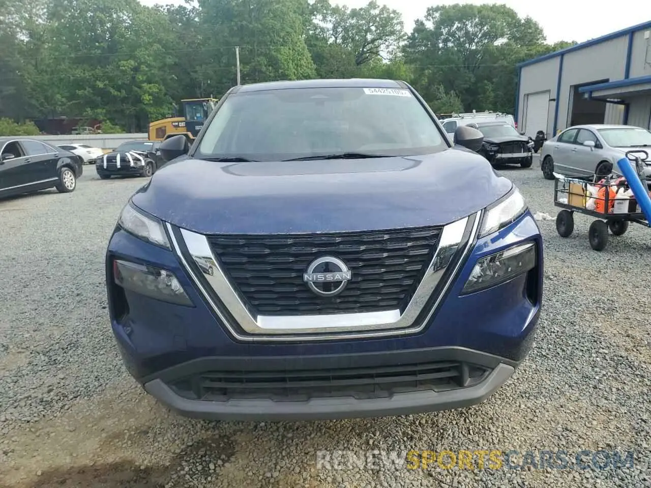 5 Photograph of a damaged car 5N1BT3AB2NC707314 NISSAN ROGUE 2022