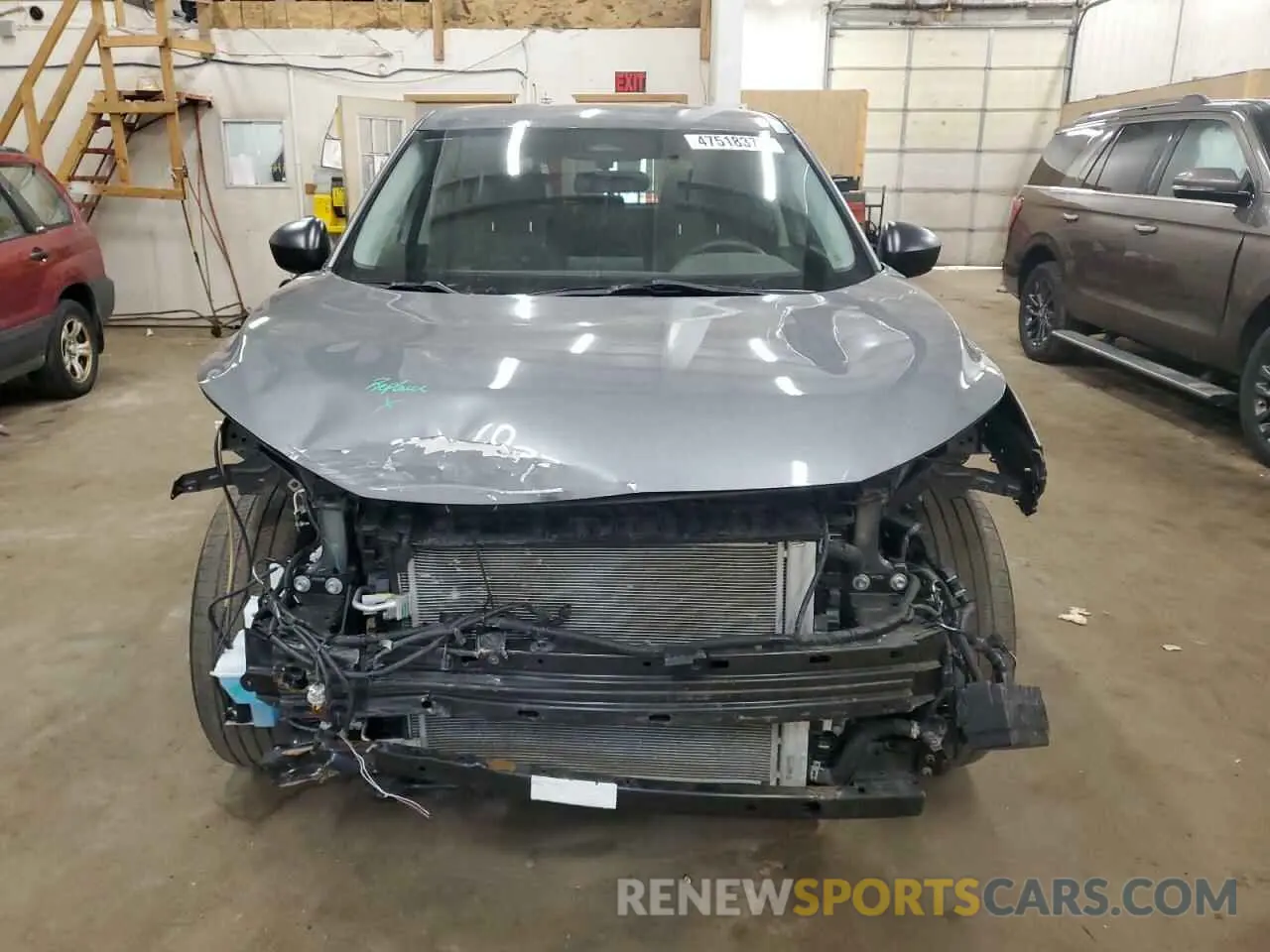 5 Photograph of a damaged car 5N1BT3AB5NC703211 NISSAN ROGUE 2022
