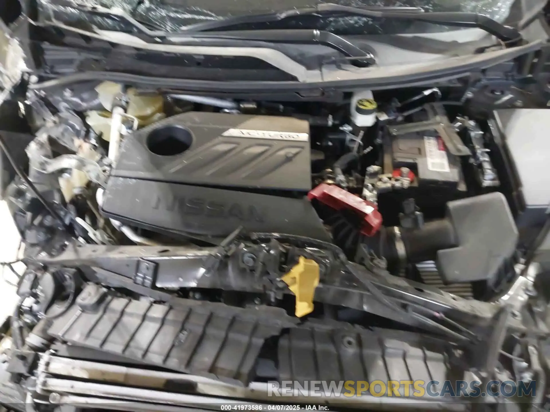 10 Photograph of a damaged car 5N1BT3AB8NC724554 NISSAN ROGUE 2022