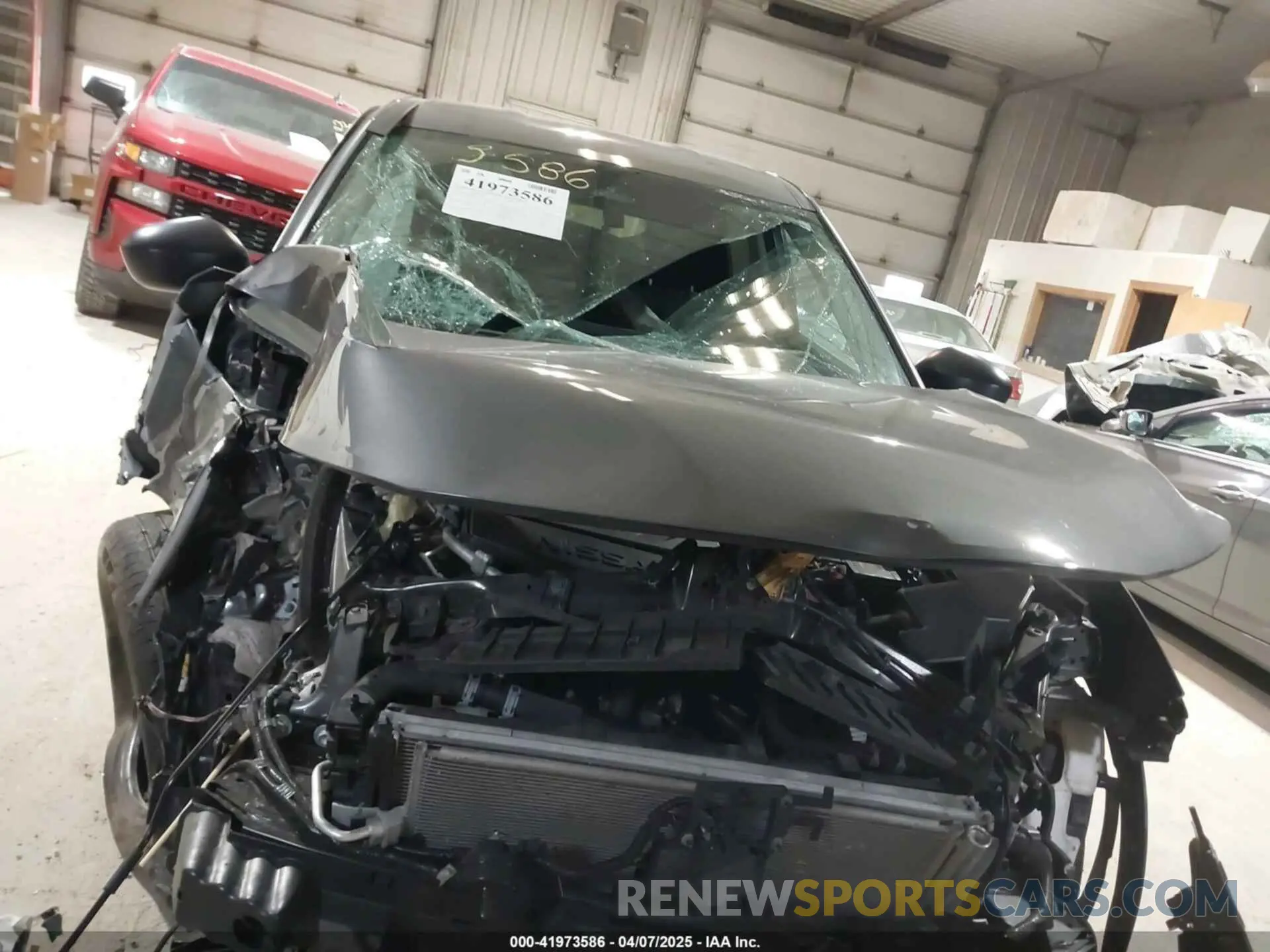 13 Photograph of a damaged car 5N1BT3AB8NC724554 NISSAN ROGUE 2022