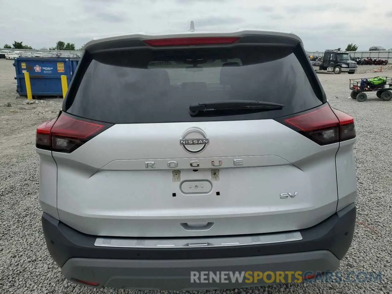 6 Photograph of a damaged car 5N1BT3BA0NC680815 NISSAN ROGUE 2022