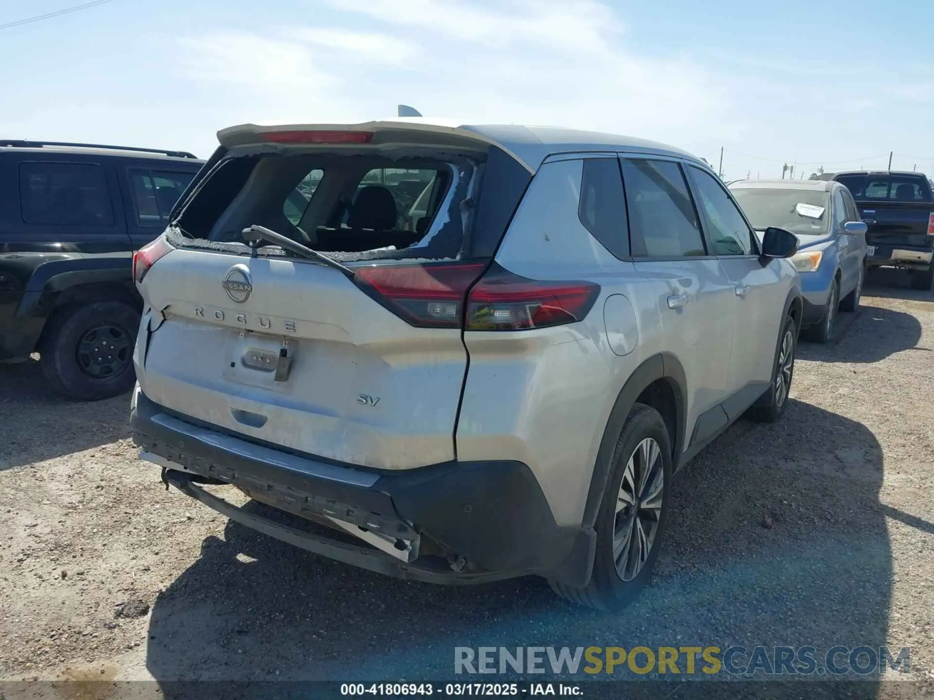 6 Photograph of a damaged car 5N1BT3BA0NC686517 NISSAN ROGUE 2022