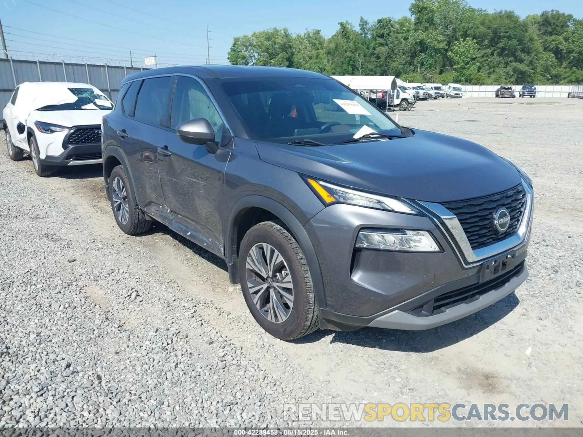 1 Photograph of a damaged car 5N1BT3BA0NC726160 NISSAN ROGUE 2022