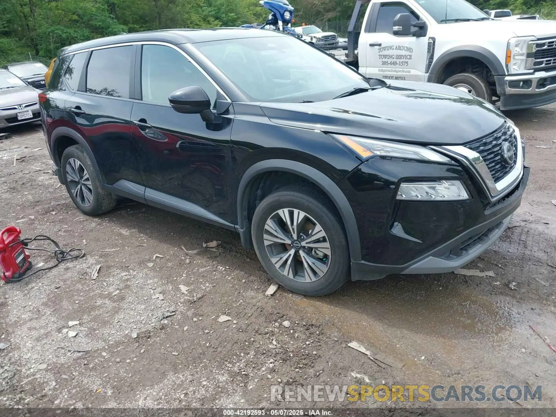 1 Photograph of a damaged car 5N1BT3BA0NC727566 NISSAN ROGUE 2022