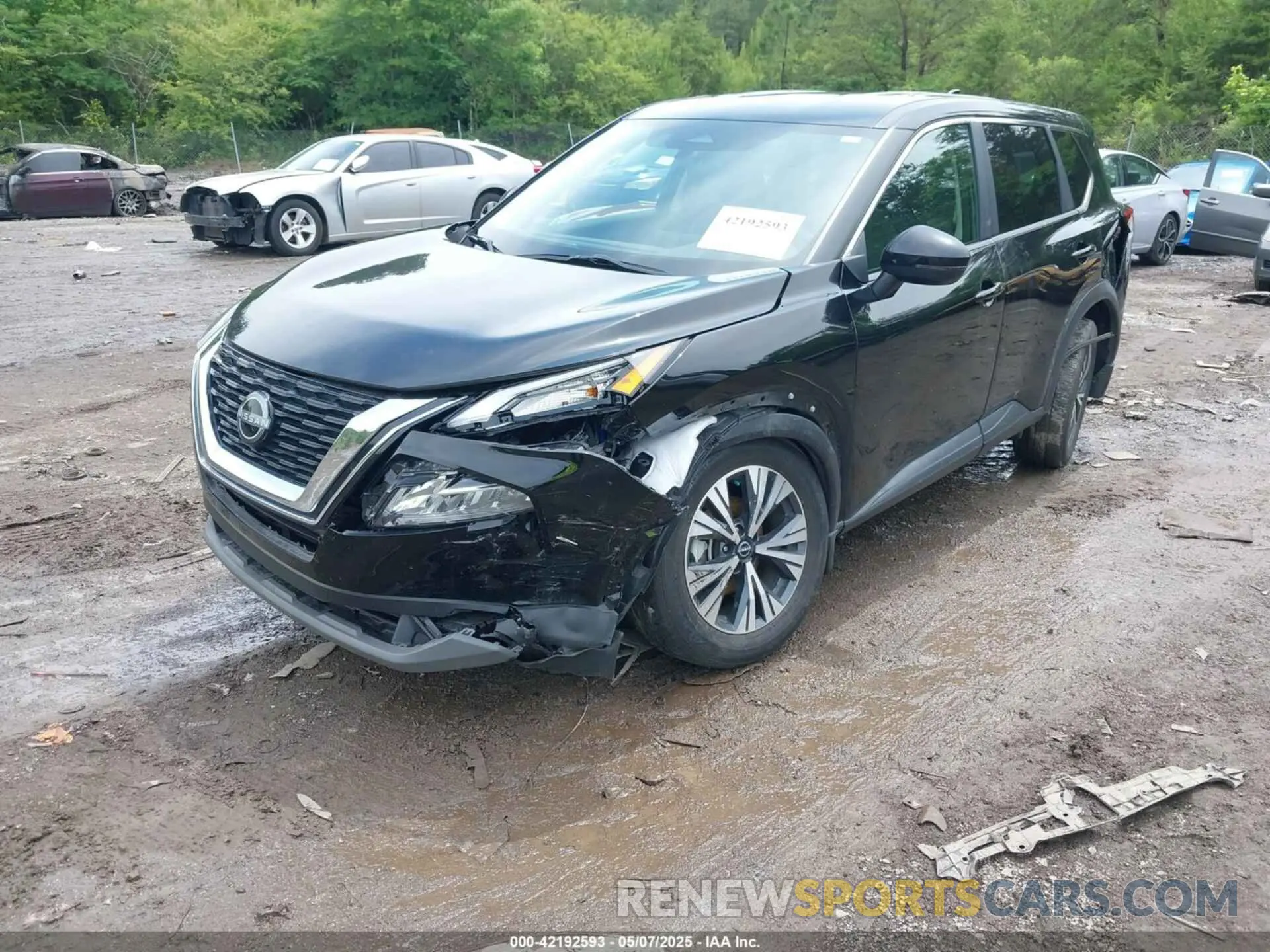 2 Photograph of a damaged car 5N1BT3BA0NC727566 NISSAN ROGUE 2022