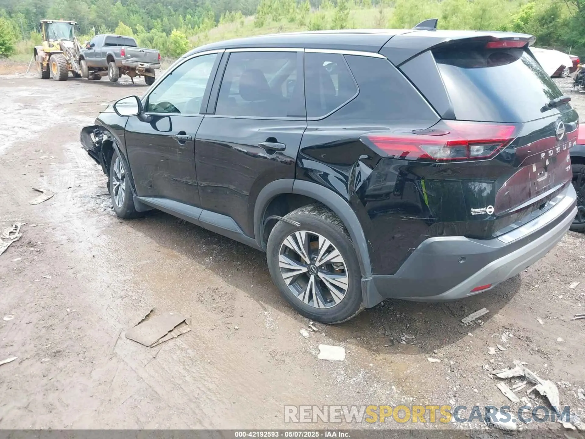 3 Photograph of a damaged car 5N1BT3BA0NC727566 NISSAN ROGUE 2022