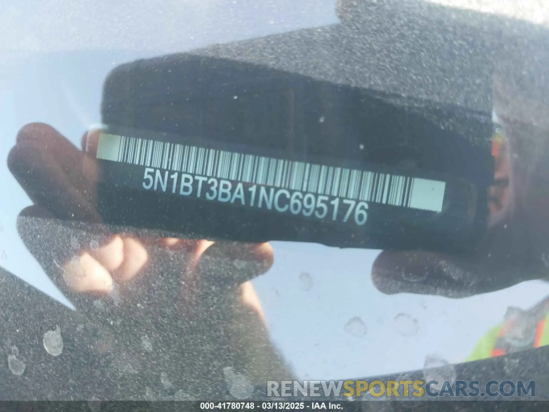 9 Photograph of a damaged car 5N1BT3BA1NC695176 NISSAN ROGUE 2022
