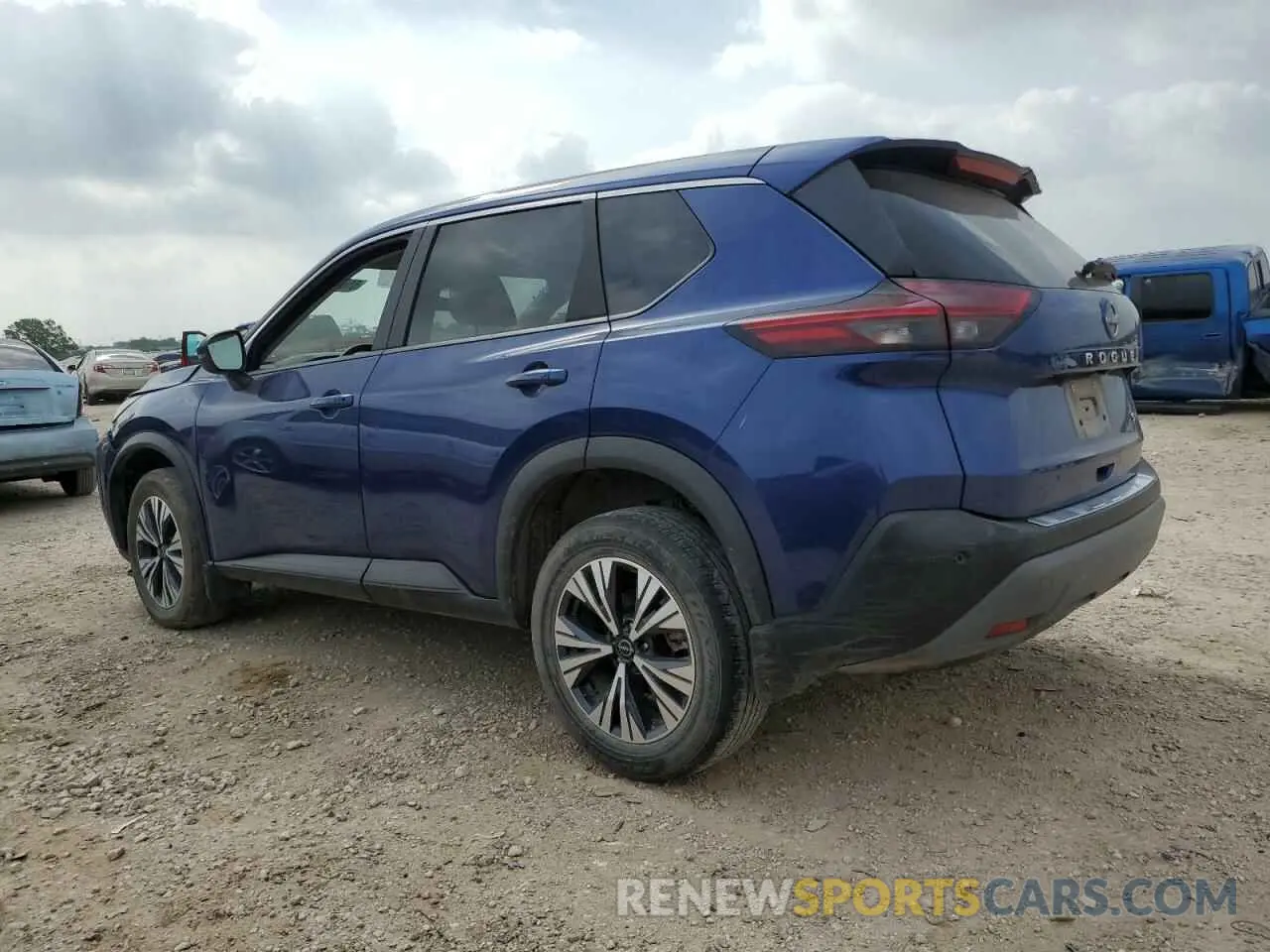 2 Photograph of a damaged car 5N1BT3BA1NC734641 NISSAN ROGUE 2022