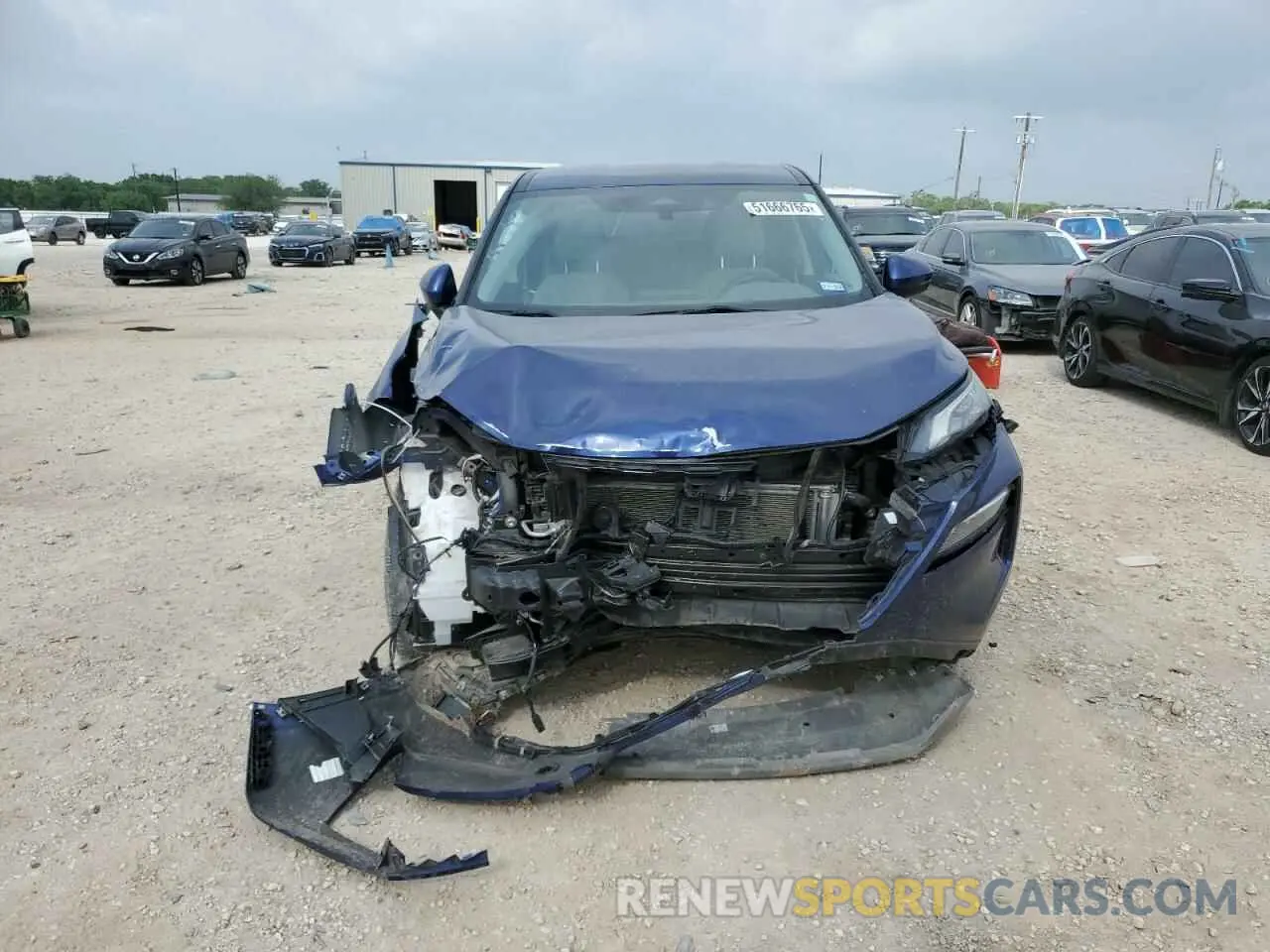 5 Photograph of a damaged car 5N1BT3BA1NC734641 NISSAN ROGUE 2022