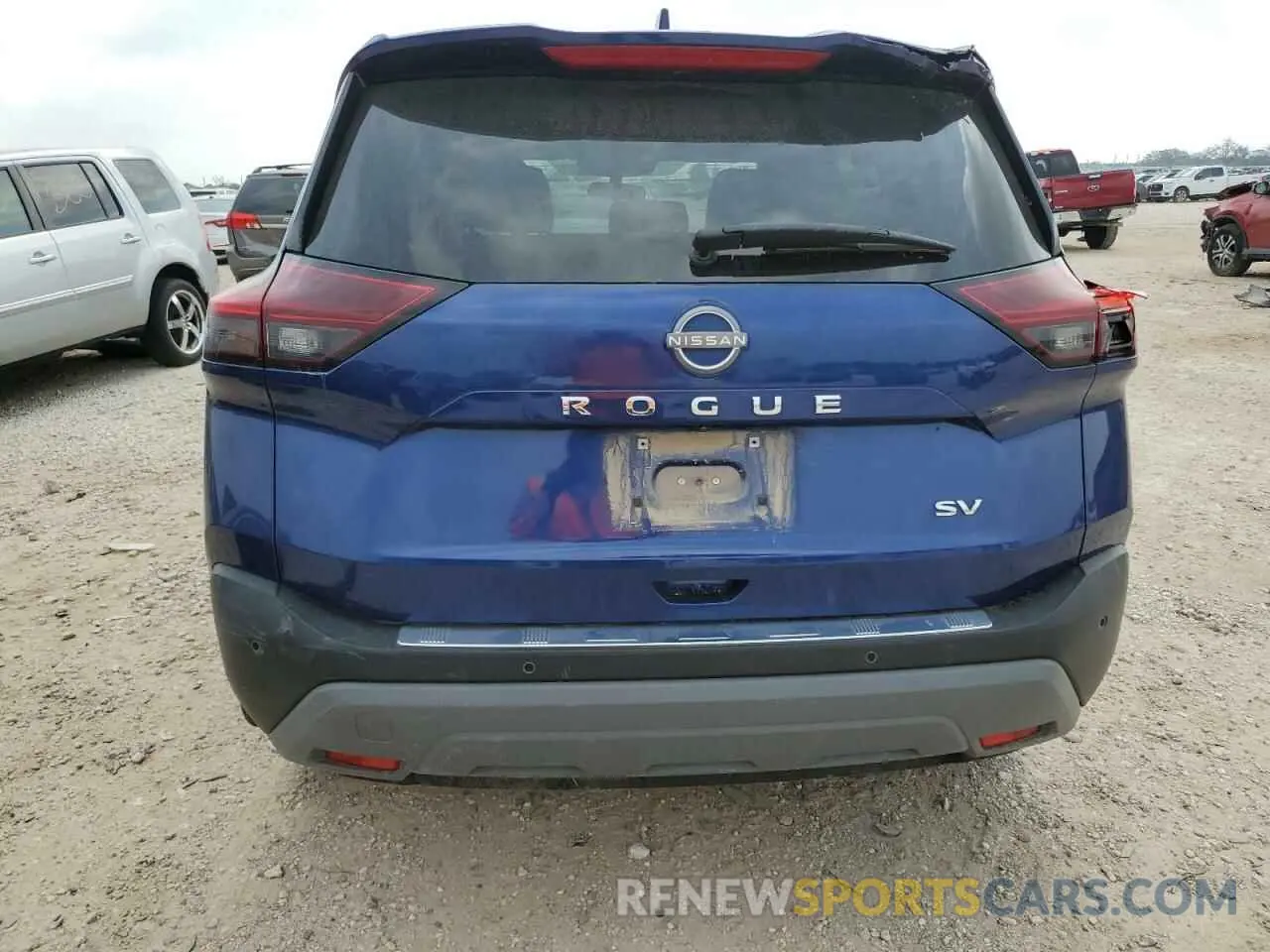 6 Photograph of a damaged car 5N1BT3BA1NC734641 NISSAN ROGUE 2022