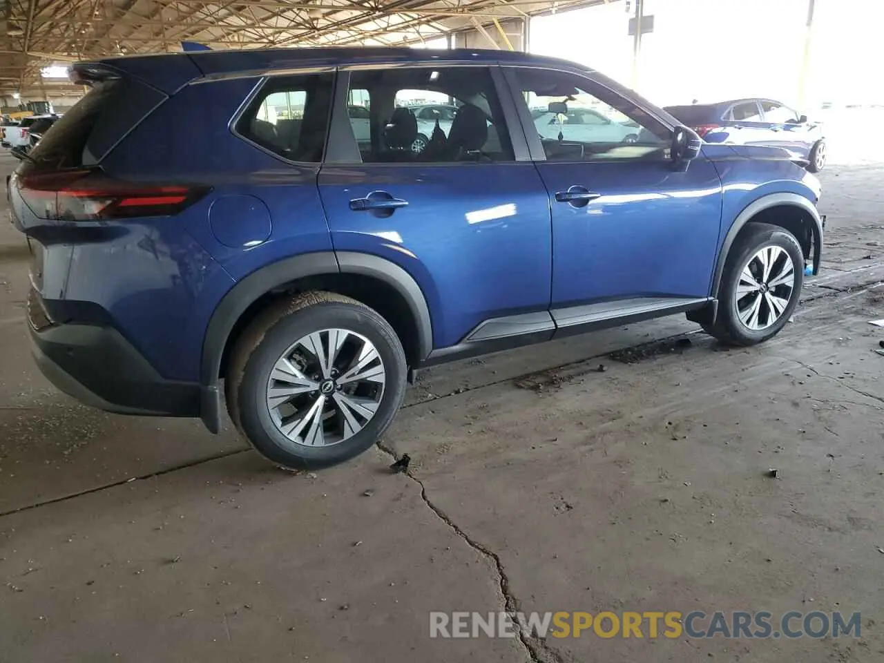 3 Photograph of a damaged car 5N1BT3BA2NC678208 NISSAN ROGUE 2022