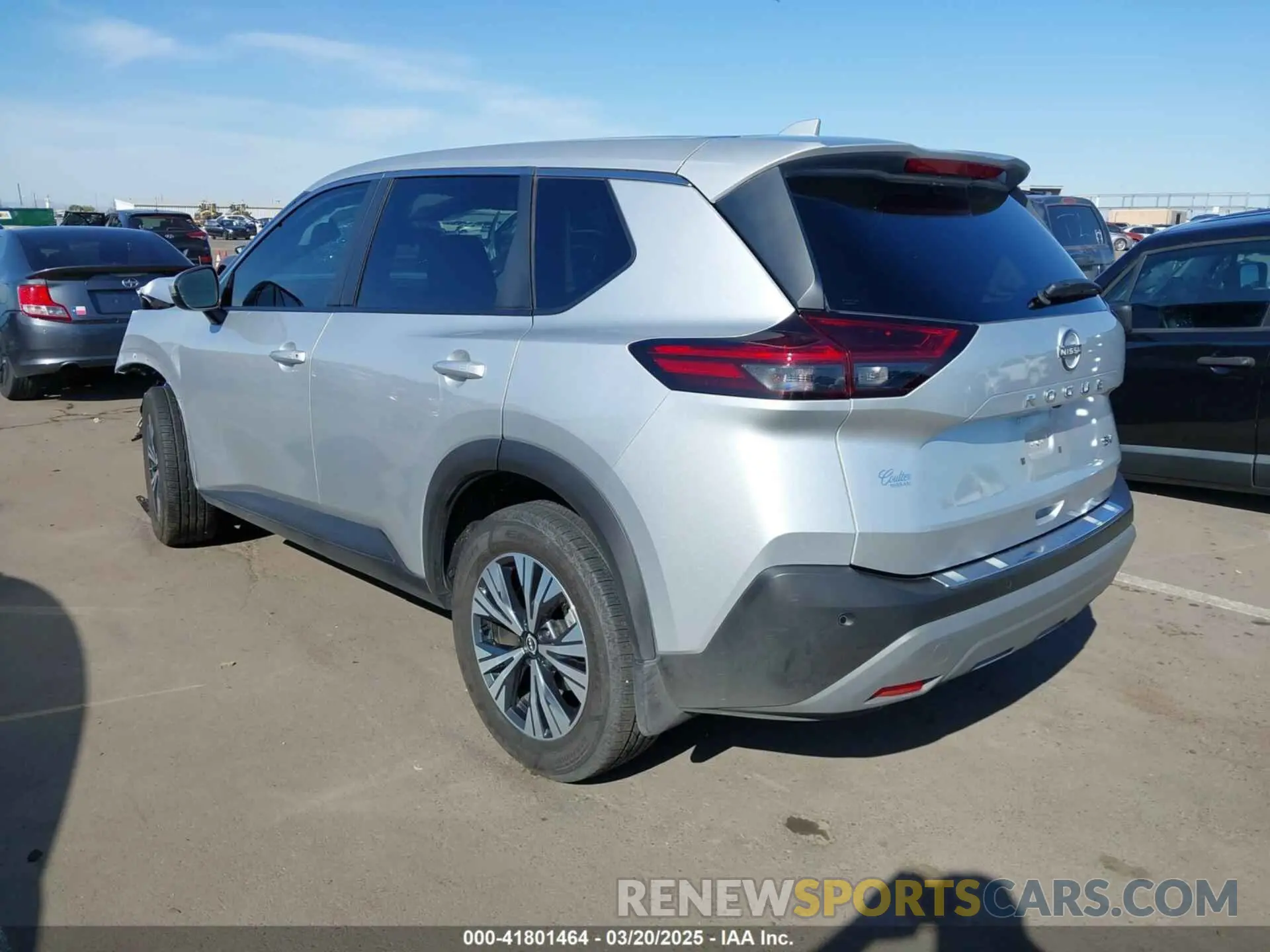 3 Photograph of a damaged car 5N1BT3BA2NC680699 NISSAN ROGUE 2022
