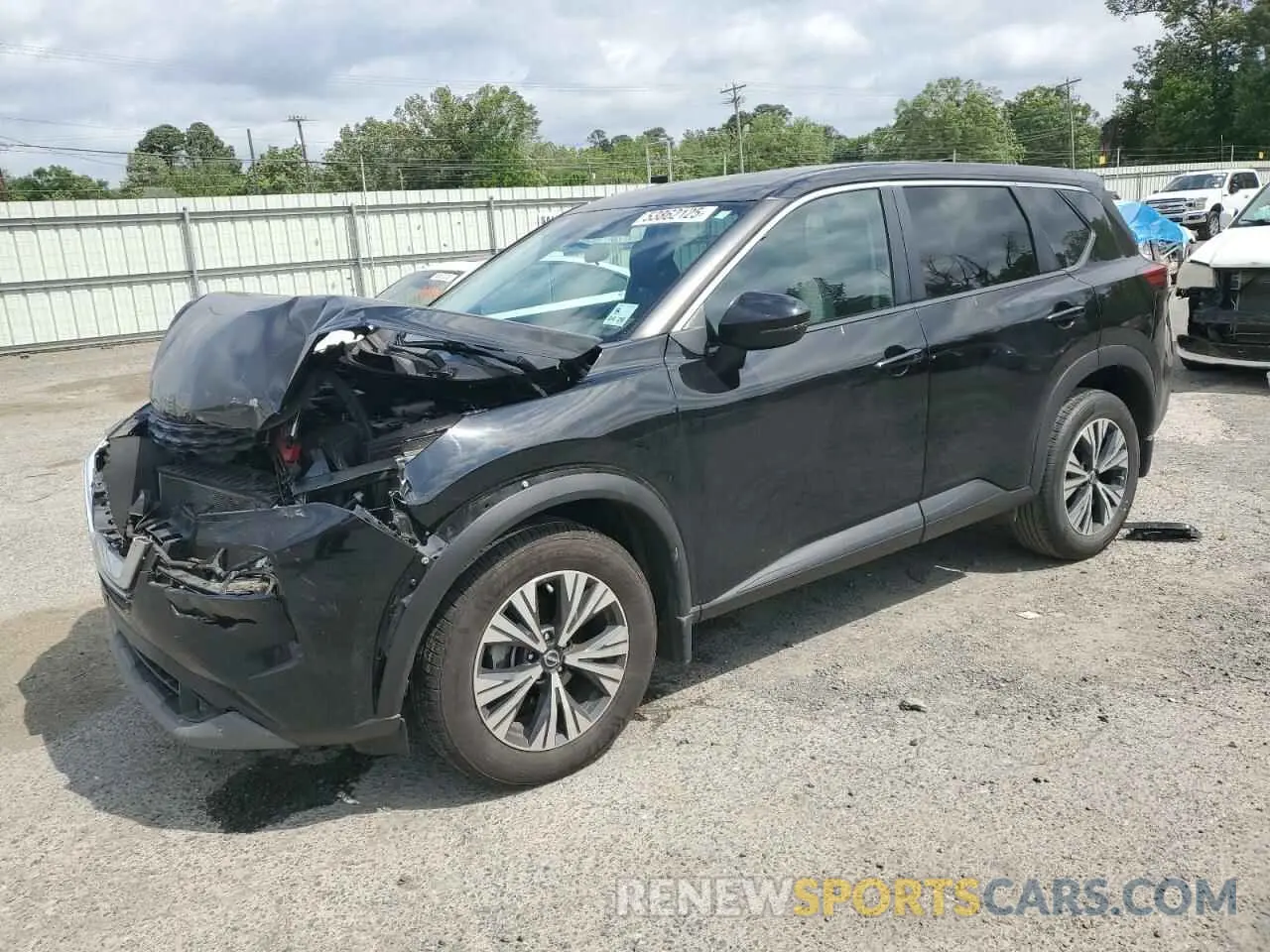 1 Photograph of a damaged car 5N1BT3BA2NC683635 NISSAN ROGUE 2022