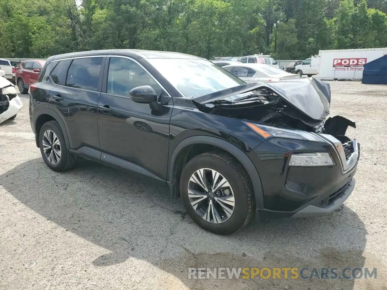 4 Photograph of a damaged car 5N1BT3BA2NC683635 NISSAN ROGUE 2022