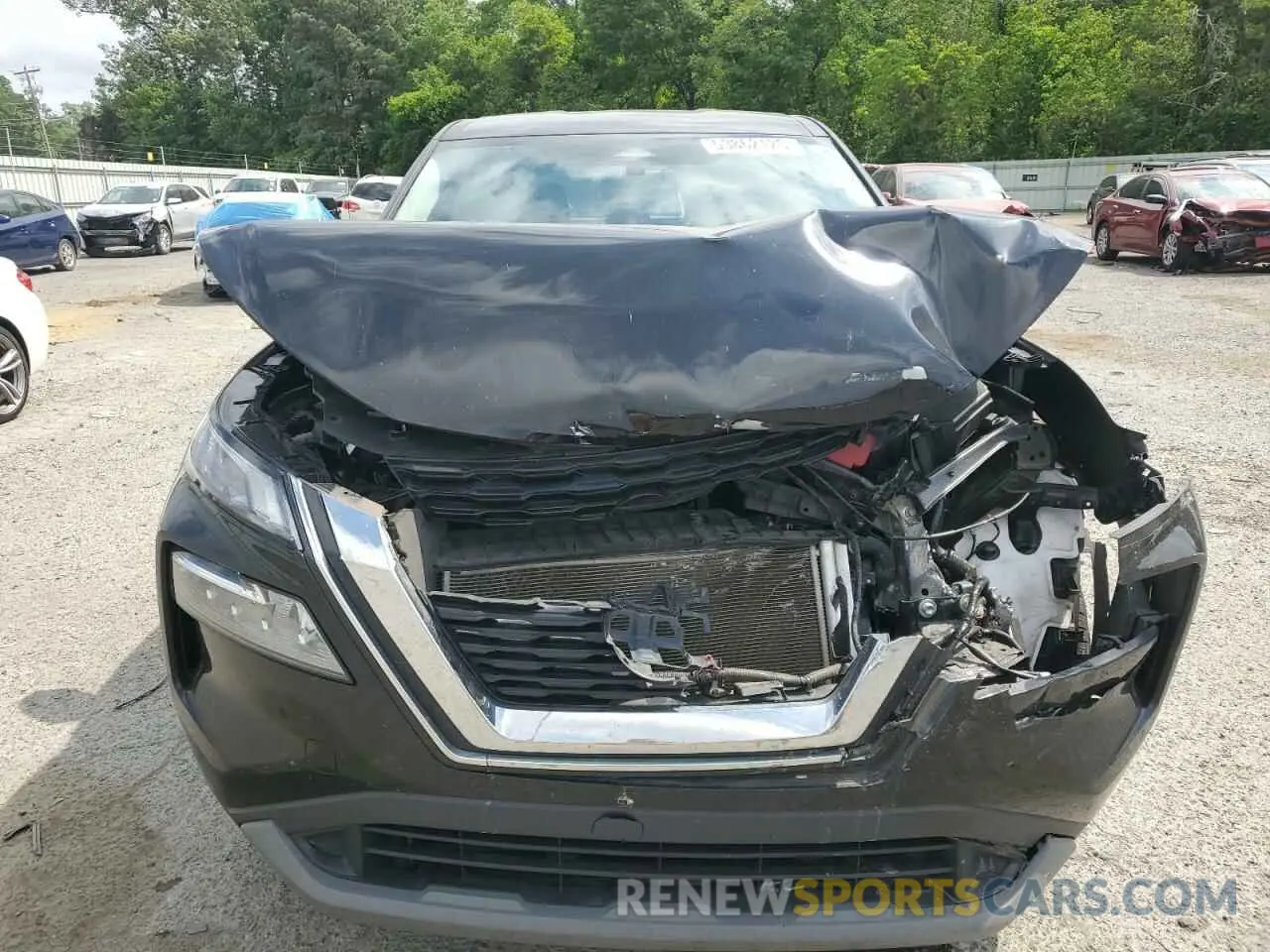 5 Photograph of a damaged car 5N1BT3BA2NC683635 NISSAN ROGUE 2022