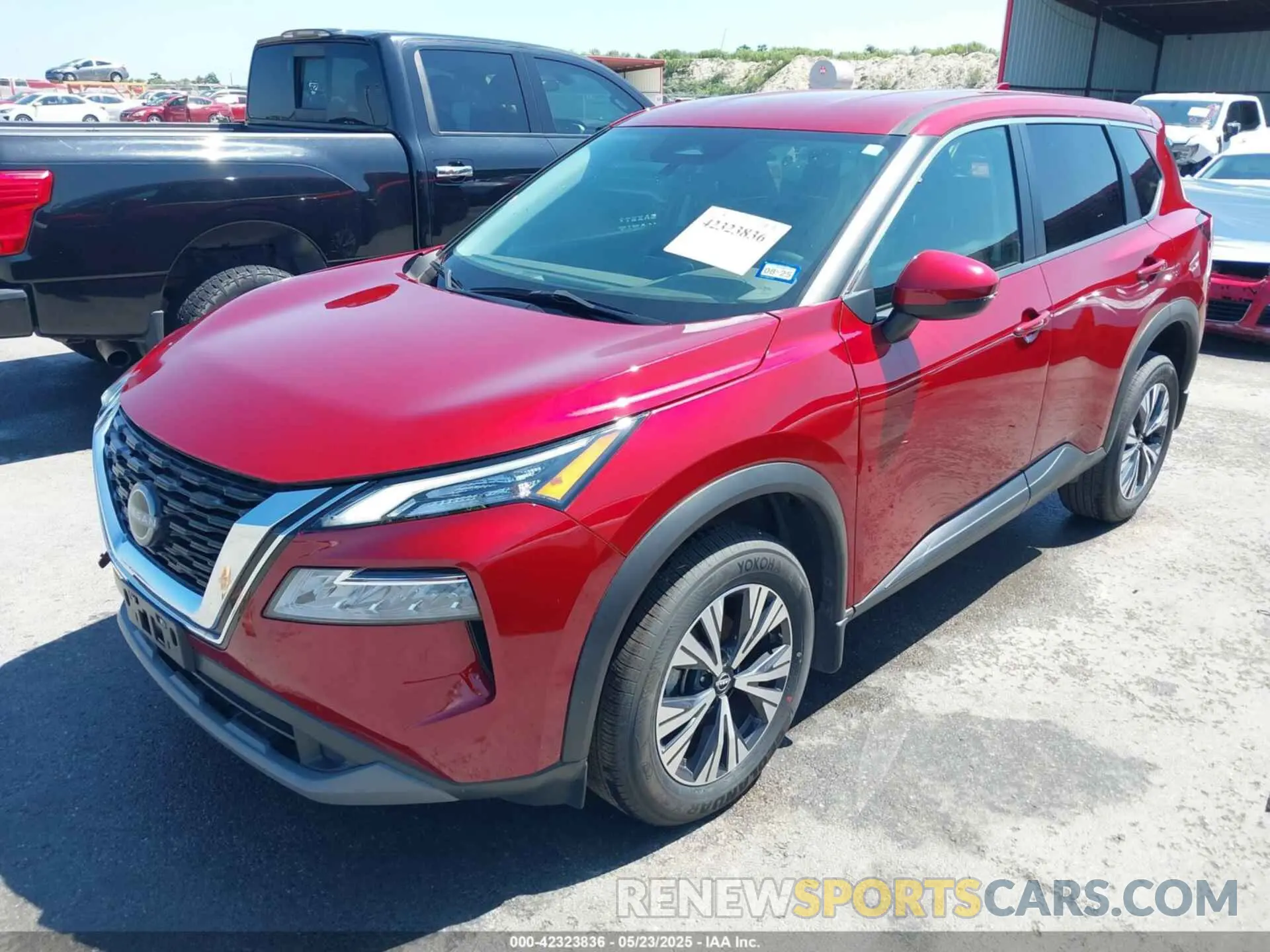 2 Photograph of a damaged car 5N1BT3BA2NC722546 NISSAN ROGUE 2022