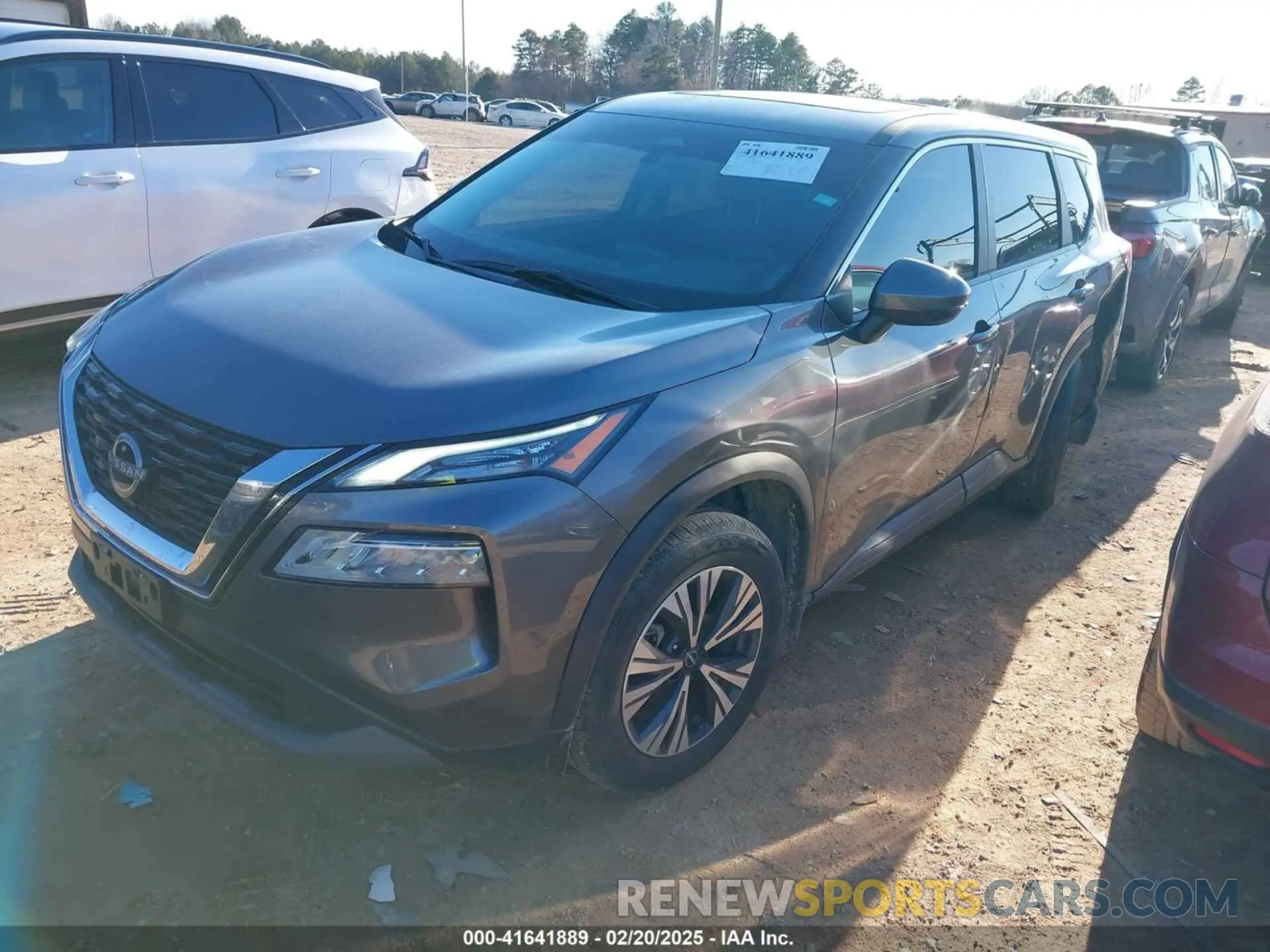 2 Photograph of a damaged car 5N1BT3BA3NC684812 NISSAN ROGUE 2022