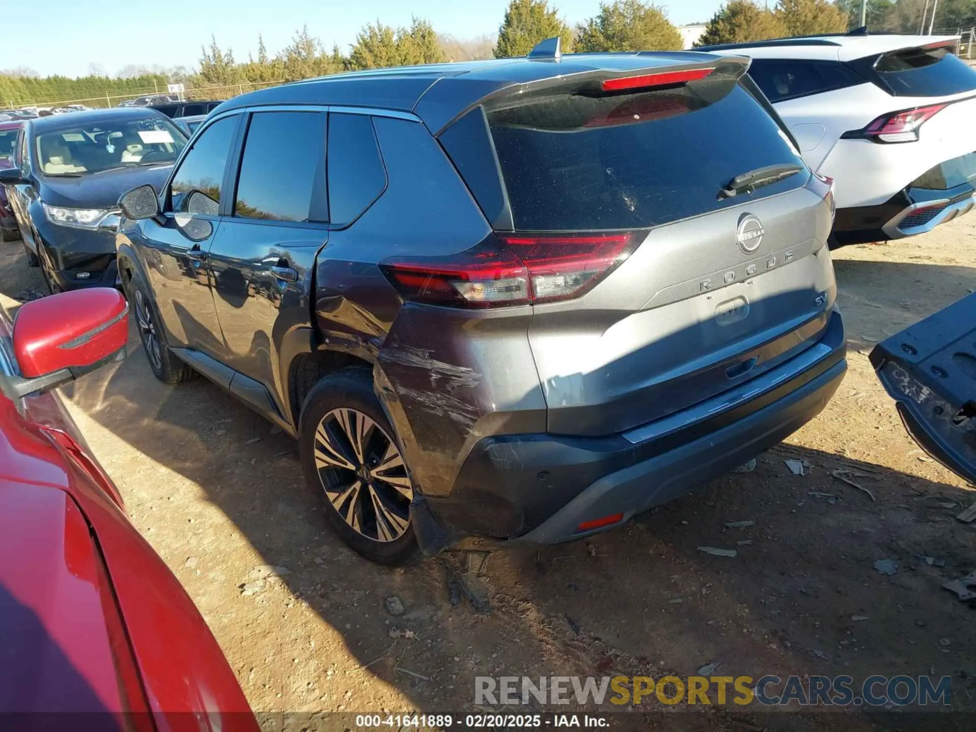 3 Photograph of a damaged car 5N1BT3BA3NC684812 NISSAN ROGUE 2022