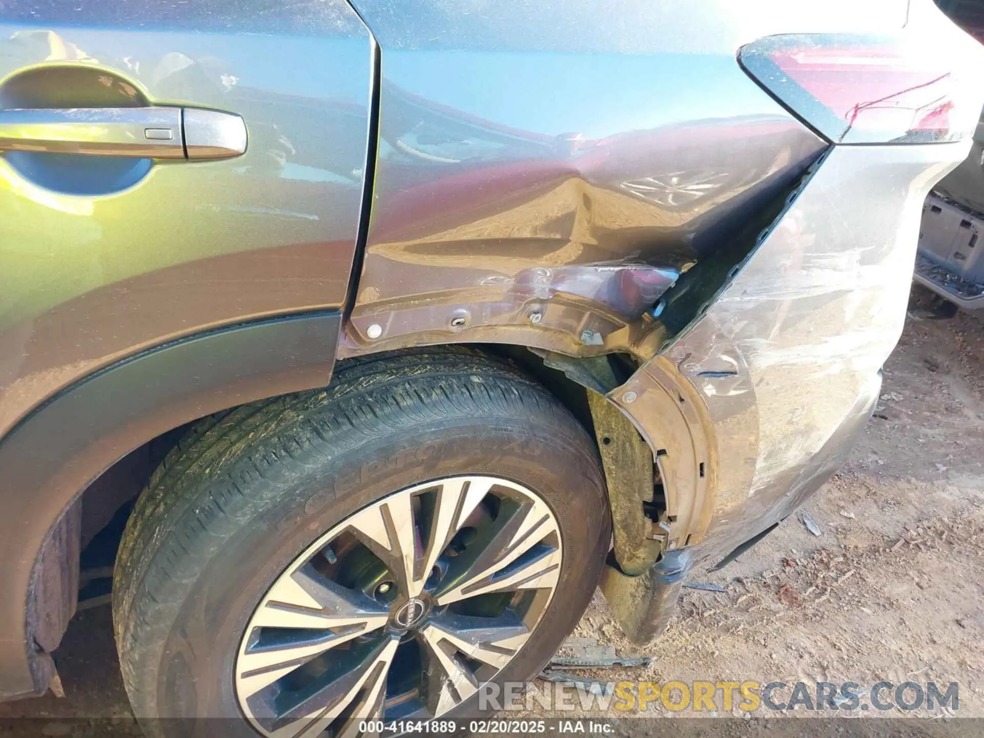 6 Photograph of a damaged car 5N1BT3BA3NC684812 NISSAN ROGUE 2022