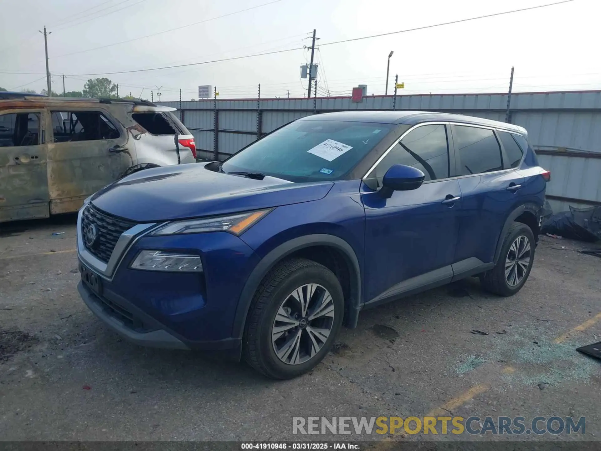 2 Photograph of a damaged car 5N1BT3BA3NC693946 NISSAN ROGUE 2022