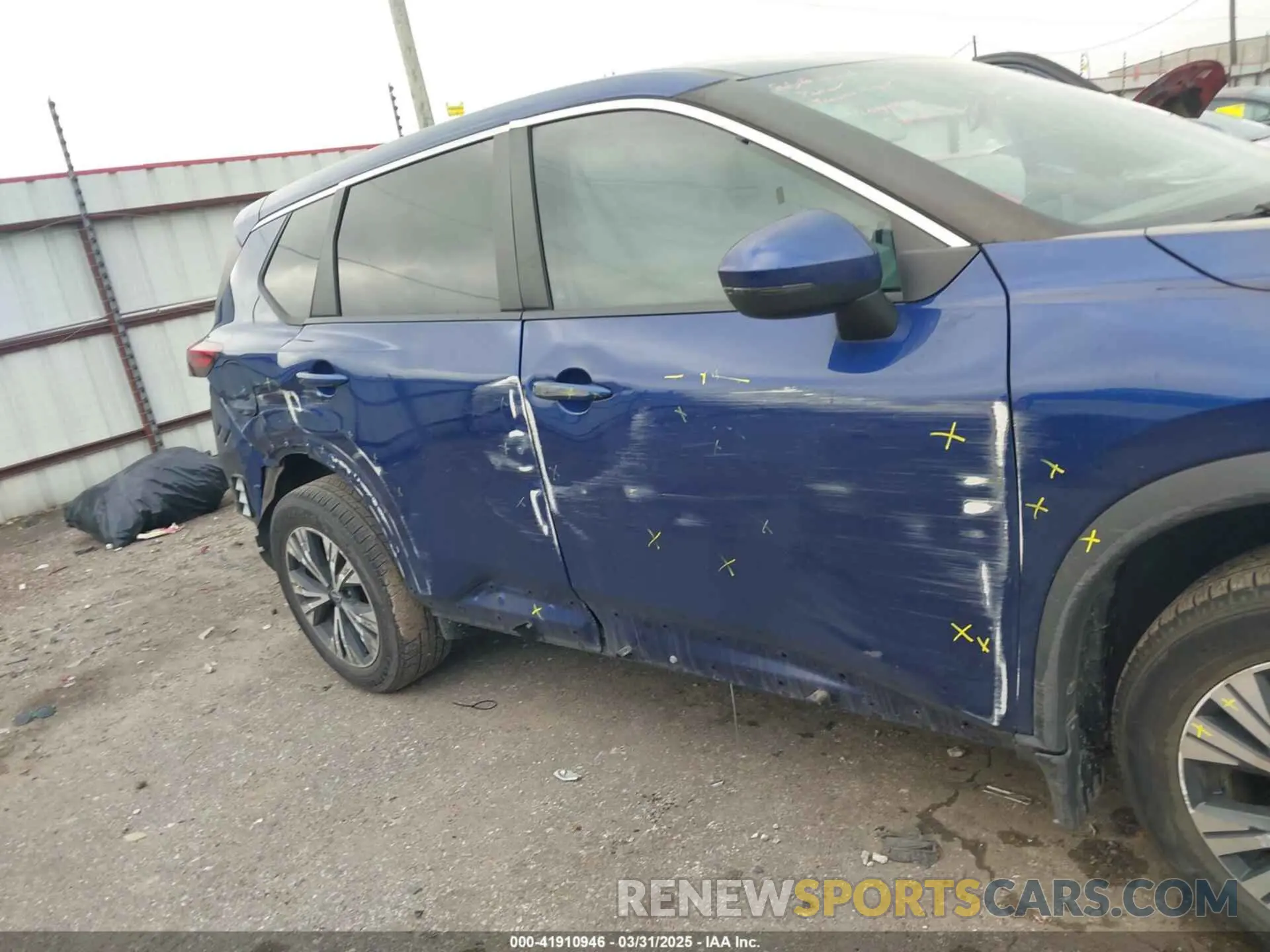 6 Photograph of a damaged car 5N1BT3BA3NC693946 NISSAN ROGUE 2022