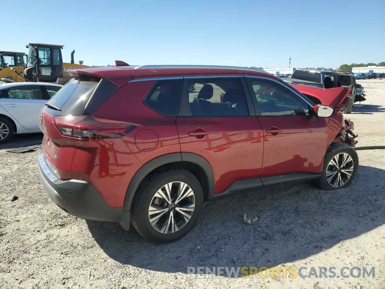 3 Photograph of a damaged car 5N1BT3BA3NC713516 NISSAN ROGUE 2022
