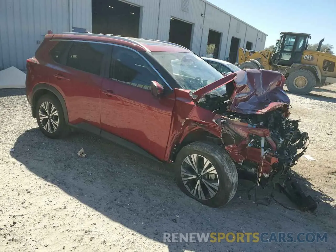 4 Photograph of a damaged car 5N1BT3BA3NC713516 NISSAN ROGUE 2022