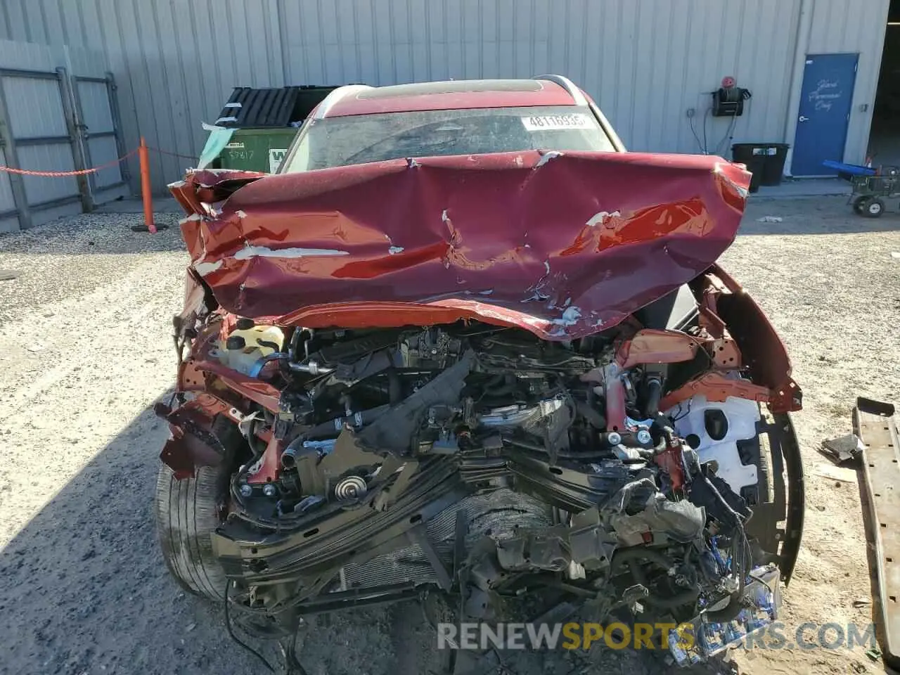 5 Photograph of a damaged car 5N1BT3BA3NC713516 NISSAN ROGUE 2022