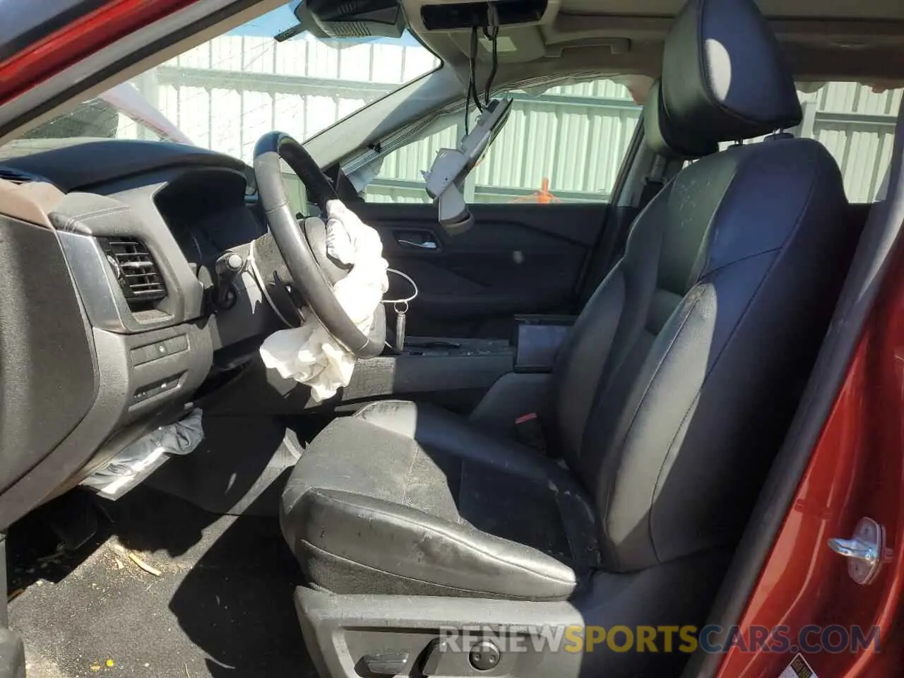 7 Photograph of a damaged car 5N1BT3BA3NC713516 NISSAN ROGUE 2022