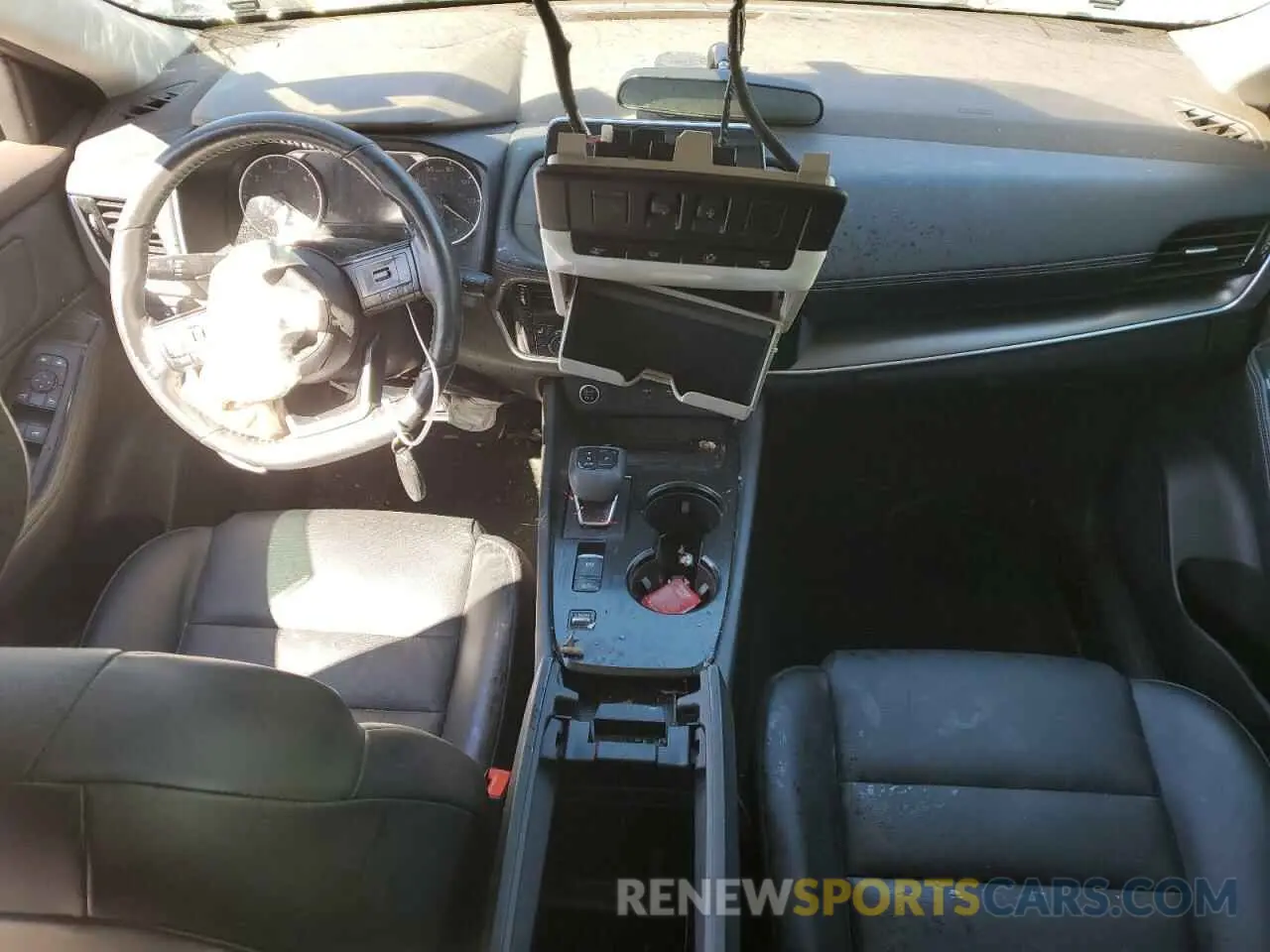 8 Photograph of a damaged car 5N1BT3BA3NC713516 NISSAN ROGUE 2022