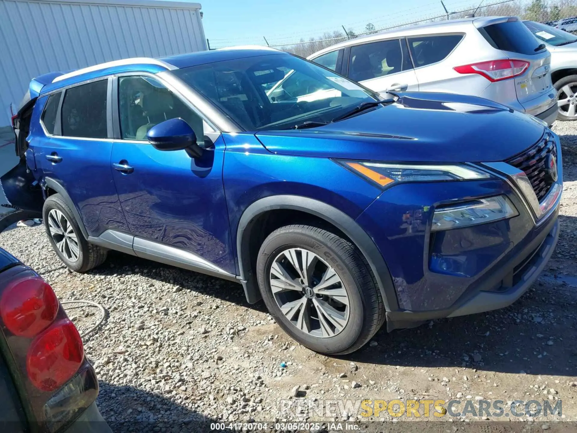 1 Photograph of a damaged car 5N1BT3BA4NC702427 NISSAN ROGUE 2022