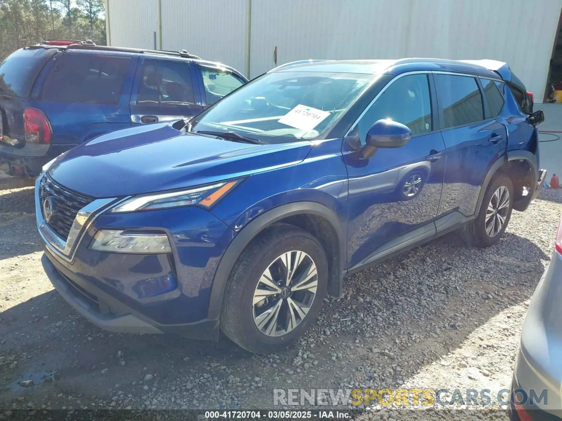 2 Photograph of a damaged car 5N1BT3BA4NC702427 NISSAN ROGUE 2022