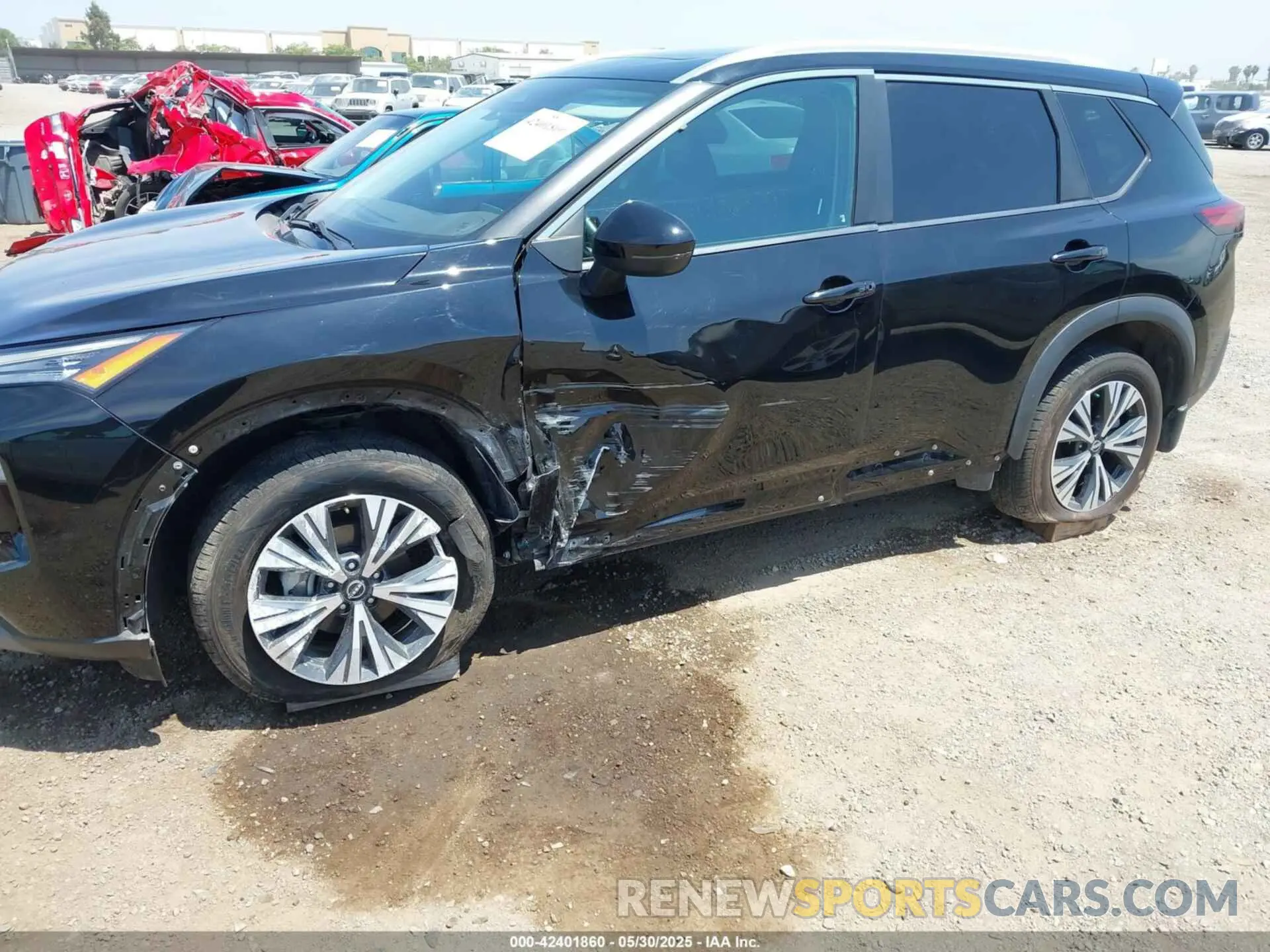 6 Photograph of a damaged car 5N1BT3BA4NC725738 NISSAN ROGUE 2022