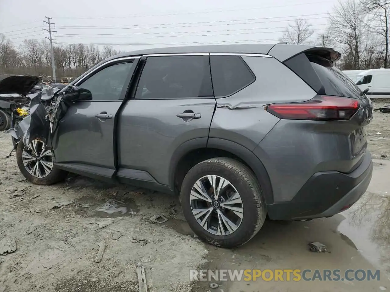 2 Photograph of a damaged car 5N1BT3BA5NC689929 NISSAN ROGUE 2022