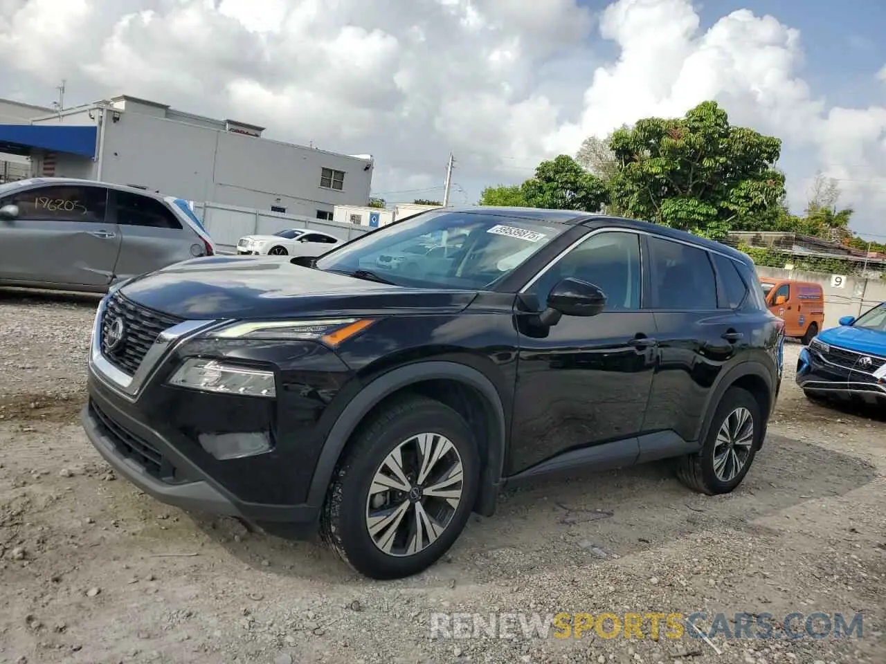 1 Photograph of a damaged car 5N1BT3BA5NC728373 NISSAN ROGUE 2022