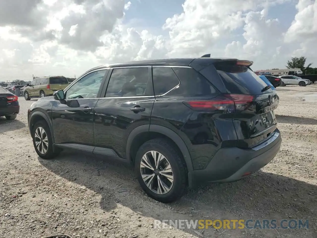 2 Photograph of a damaged car 5N1BT3BA5NC728373 NISSAN ROGUE 2022