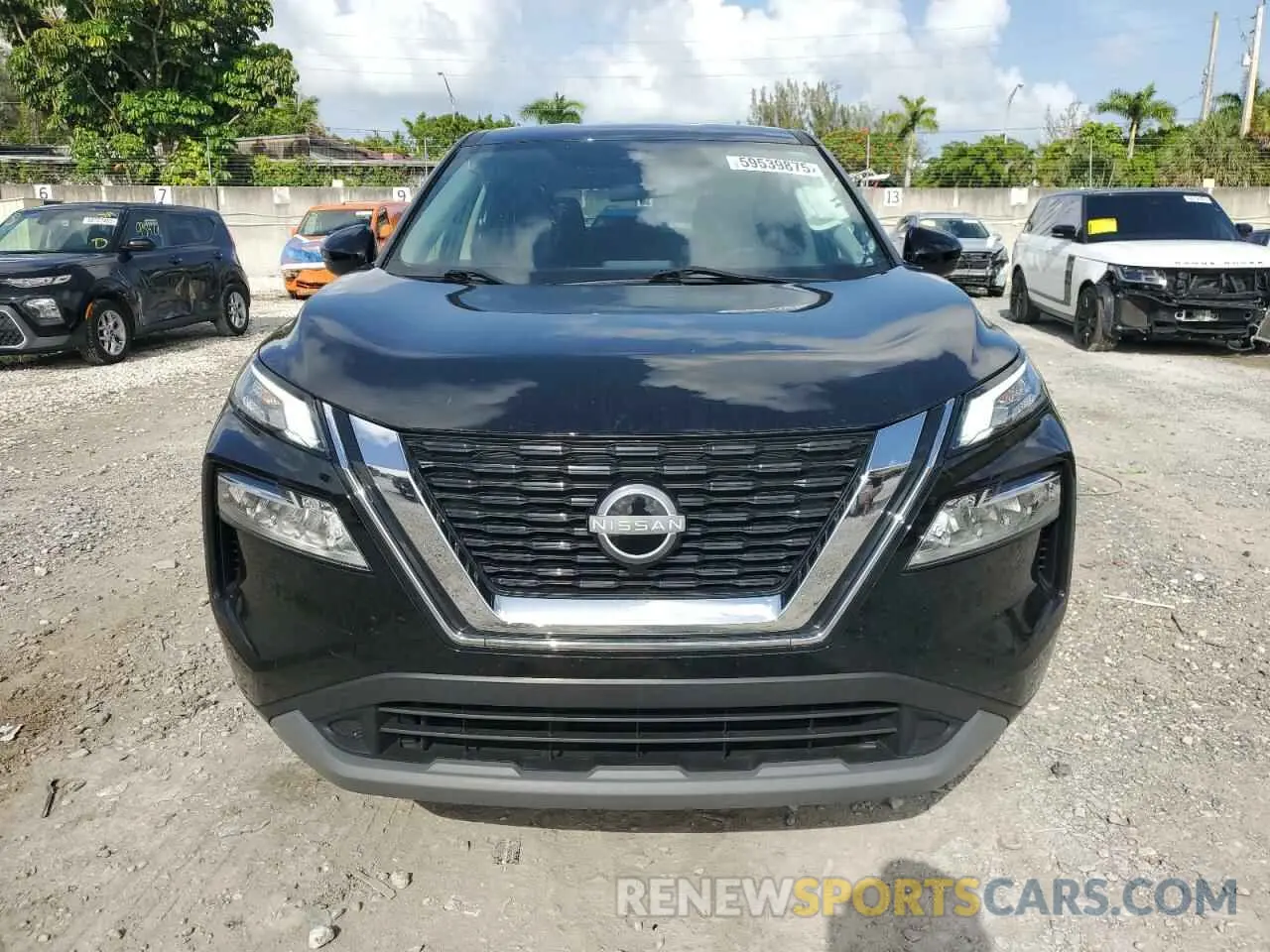 5 Photograph of a damaged car 5N1BT3BA5NC728373 NISSAN ROGUE 2022