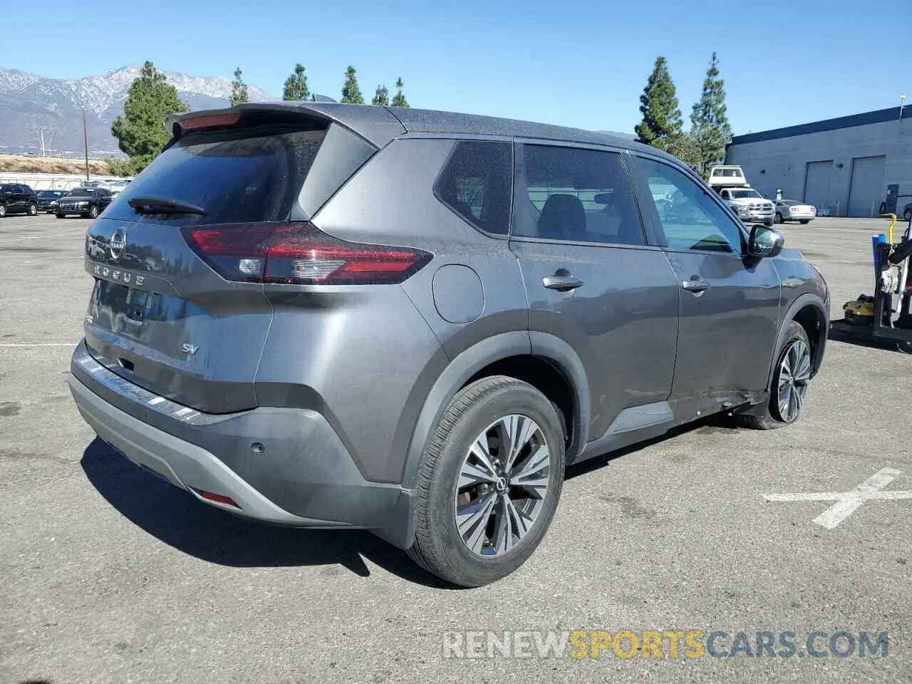 3 Photograph of a damaged car 5N1BT3BA6NC696890 NISSAN ROGUE 2022